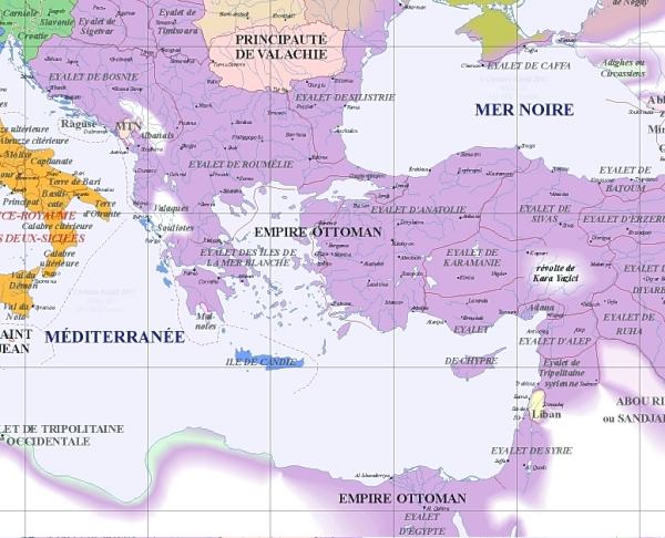 sud-est an 1600