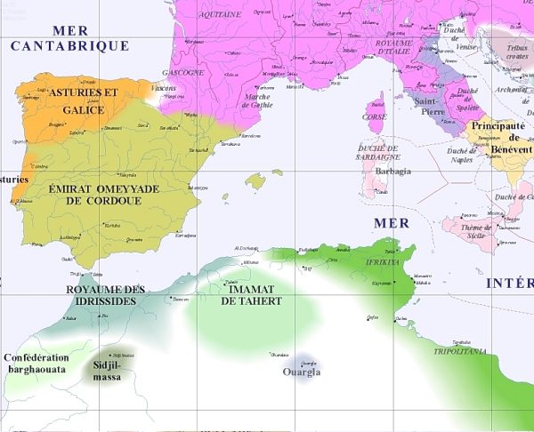 Europe sud-ouest, an 800